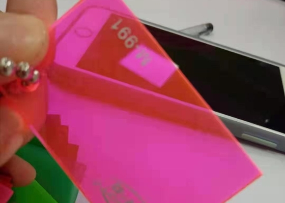 Reklam Tabelası için 3mm 5mm Renkli Akrilik Levha