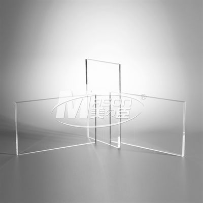 Hapşırma Koruması için Isıya Dayanıklı 1220x2440 Mm Şeffaf Akrilik Plastik Levhalar Pespex