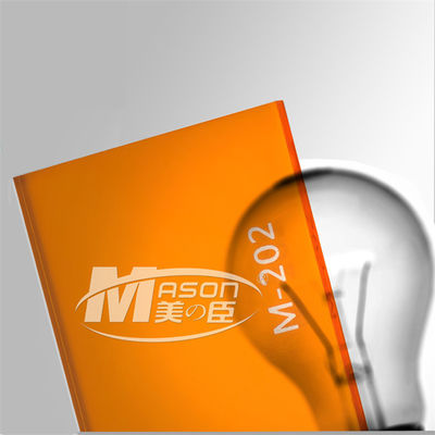 5mm Şeffaf Renkli Akrilik Levha Dökme Akrilik Perspex Levha 1220x1830mm