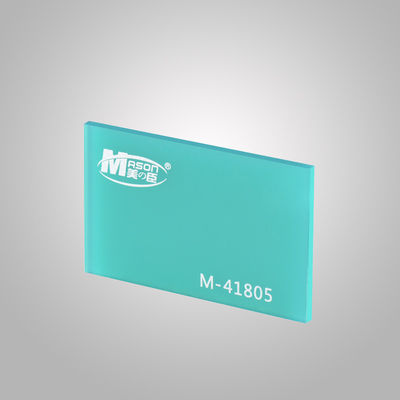 Renkli pleksiklas levhalar mavi 4x8ft duvarlar için plastik paneller