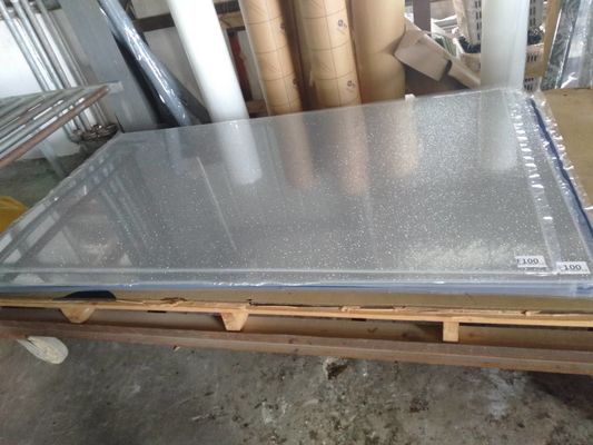 Lazer Kesim için 3-20mm Renkli Glitter Akrilik PMMA Sayfaları