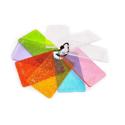 100% Virgin PMMA Sert Renkli Glitter Akrilik Levha 2mm 3mm 5mm