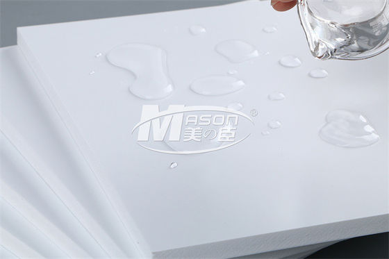 Mobilya Dolabı için 4 X 8ft Beyaz Siyah 25mm PVC Köpük Levha Sayfası