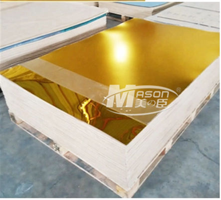 Lazer Kesim Altın Gümüş PMMA 2mm Akrilik Ayna Levha 1220x1830mm