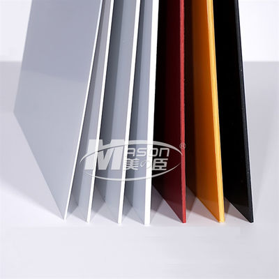 5mm 6mm 8mm Sert Plastik ABS Levha Ev Deposu