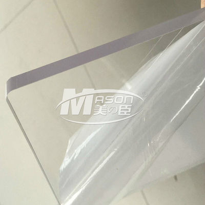 4x8 Ft Şeffaf 0.9mm İnce PETG Plastik Levhalar 1.29g/cm3
