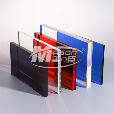 Şeffaf Renkli 3mm Perspex Levha Çok Parlak Akrilik Pmma Levha