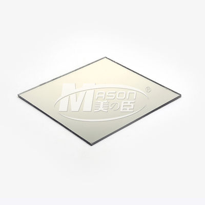 5mm 1220 X 1830mm Plastik Ayna Levhası Altın Gümüş Tek Taraf PMMA