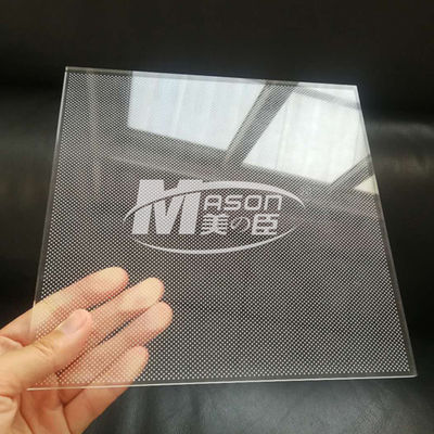Panel Aydınlatma için 5mm 4x8ft LGP Işık Kılavuz Plakası Kullanımı
