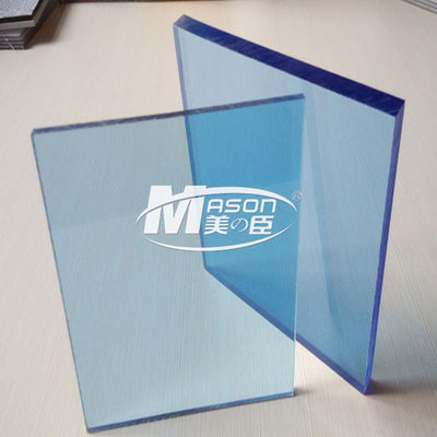 1220x2440mm Şeffaf Polikarbonat Levha 3mm Katı PC Plastik Kart