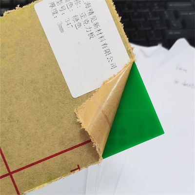 Yeşil Döküm Pleksiglas Renkli Akrilik Levha 1220x2440mm 2.8mm Kalınlık