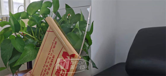 Pleksiglas 3mm Şeffaf Döküm Akrilik Levha Kalıplama Anti Darbe