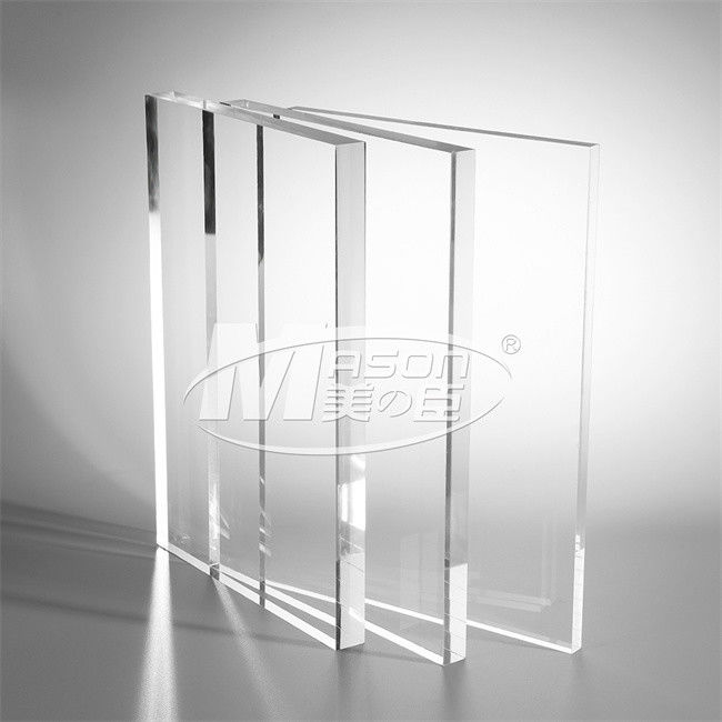 1220x2440mm Pleksiglas Levhalar Şeffaf Döküm Akrilik Levha 20mm