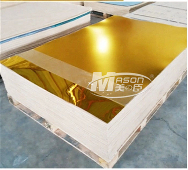 Lazer Kesim Altın Gümüş PMMA 2mm Akrilik Ayna Levha 1220x1830mm