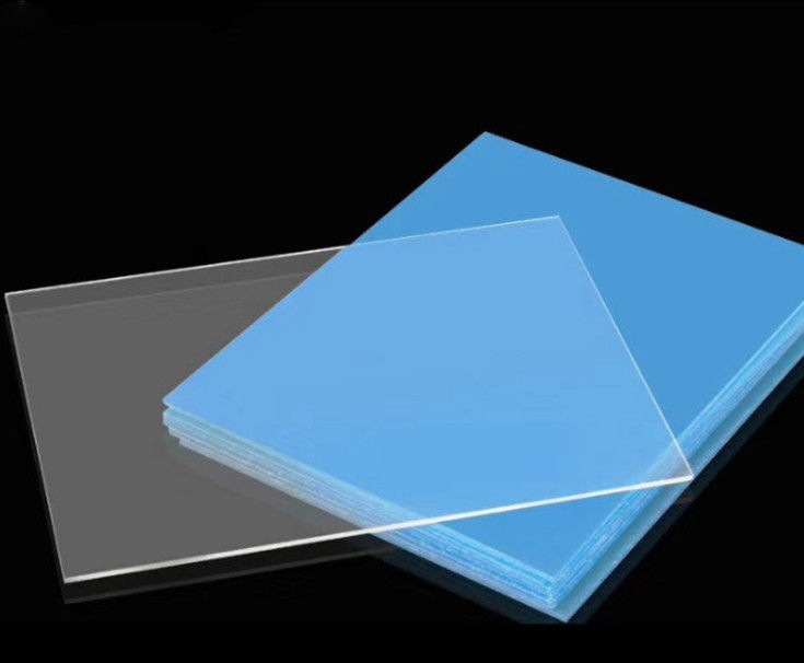 PE Koruyucu Filmli Şeffaf Sert PVC Plastik Levhalar
