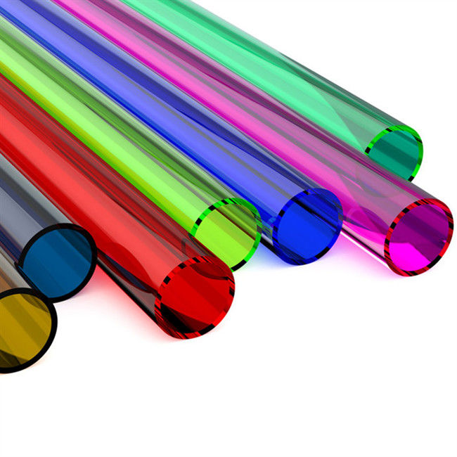 4mm 5mm 6 mm Özelleştirilmiş Her Boyutta Renk Şeffaf Plastik Akrilik Boru Boruları
