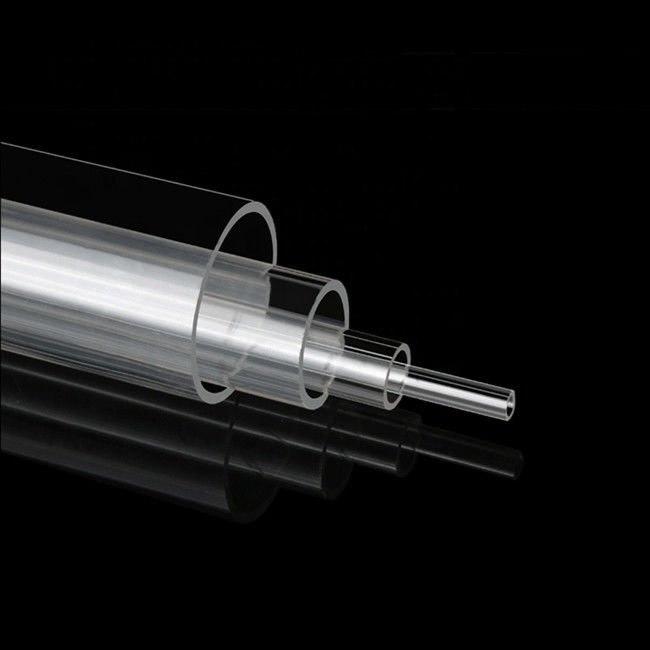 Özel 350mm Şeffaf Plastik Akrilik Tüp Pleksiglas Ev Deposu