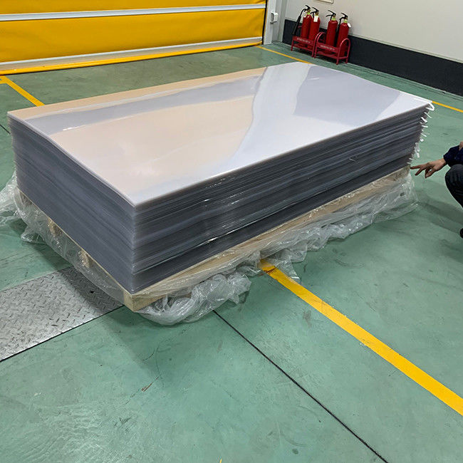 Antiscratch 4x8 Ft İnce PETG Levha Dekorasyon Paneli Dekorasyon İçin Parlak