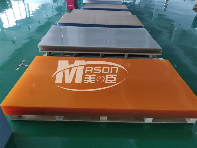 Bölme için 5mm Şeffaf ESD Plastik Levha Ağırlığı