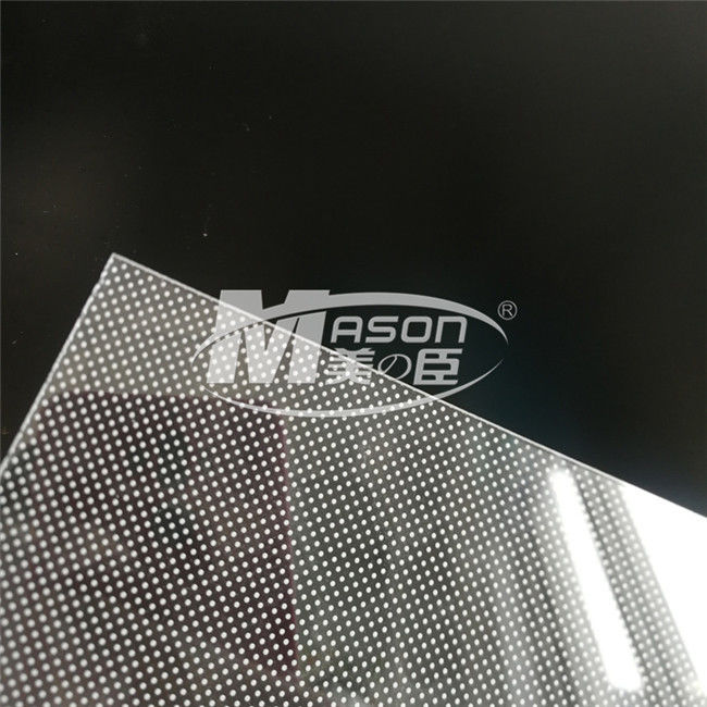 3mm 1220X2440mm Akrilik Işık Kılavuzu Panel LGP PMMA Aydınlatma İşareti İçin Kullanın