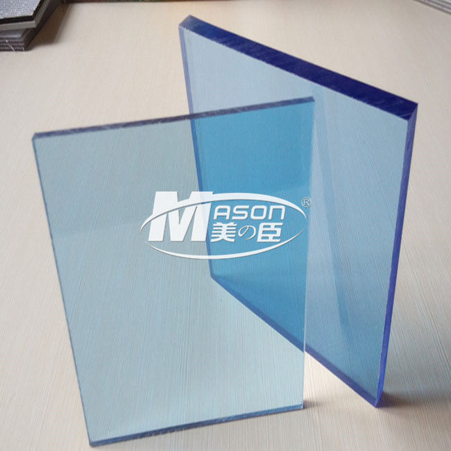1220x2440mm Şeffaf Polikarbonat Levha 3mm Katı PC Plastik Kart
