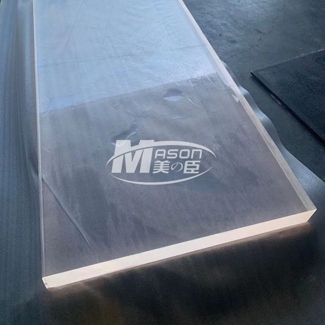 Şeffaf 40mm Döküm Akvaryum Akrilik Levha 7350x3150mm
