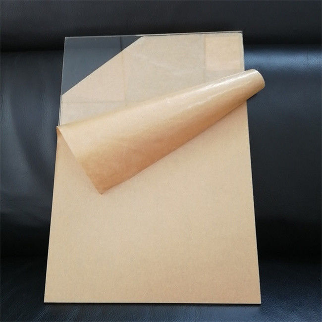 Dekoratif İçin Şeffaf ve Şeffaf 4x8 Ft 2mm Dökme Akrilik Plastik Levha